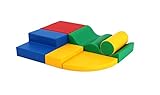 IGLU 6 XL Bloques de Espuma Figuras de Construcción Juguete para Aprendizaje Creativo Infantil Conjunto de Cubos Multicolores