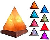 LAMPARA SAL DEL HIMALAYA (Pirámide USB Multicolor)