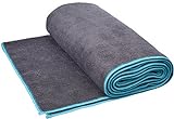 Amazon Basics - Toalla para yoga, Azul